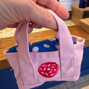 🍪 Mini Tote Bag with Levin Bakery Embroidered Design